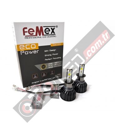 Femex Eco Power CSP 3570 Chipset H3 Led Xenon Far Ampulu