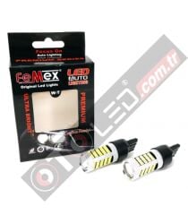 FEMEX Premium T20 7440/7443 Tek Duy / Çift Duy Led Ampul  Beyaz 2835 Chip 66smd Ultra Parlak Mercekli