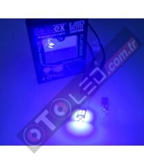 FEMEX T10 W5W 3030 Chip 12smd Mavi Led Ampul