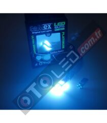 FEMEX T10 W5W 3030 Chip 12smd Turkuaz Led Ampul