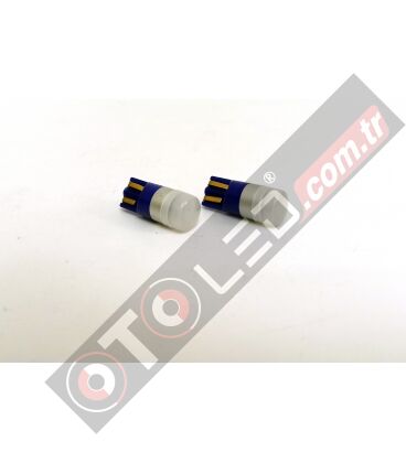 FEMEX T10 W5W 1smd 3030 Chipset Mini Mavi Led Ampul Aktif Canbus