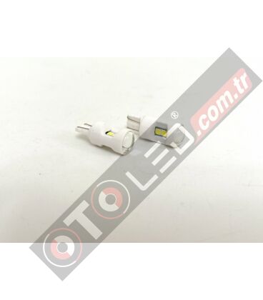 FEMEX Platinum T10 W5W 6smd 3030 Chipset Mercekli Seramik Led Ampul