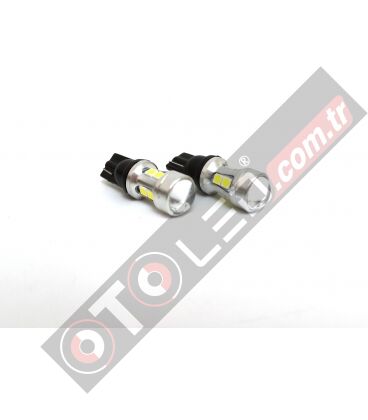 FEMEX Platinum T10 W5W 10smd 3030 Chipset Mercekli Power Led Ampul
