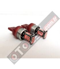 FEMEX T20 7440/7443 Tek Duy / Çift Duy Led Ampul Kırmızı Parlak