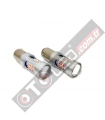 FEMEX Platinum P21W 1156 15W Tek Duy Led Ampul Kırmızı Mercekli Ultra Parlak