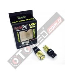 FEMEX Platinum T20 7440/7443 9W Tek Duy / Çift Duy Led Ampul Beyaz 4014Chip 144smd Ultra Parlak