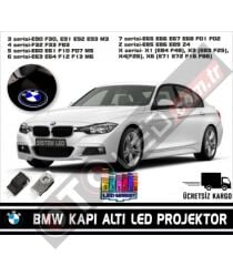 BMW Araçlar İçin Orjinal Geçmeli Soketli Kapı Altı Led Logo