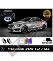 Mercedes CLA Araçlar İçin Orjinal Geçmeli Soketli Kapı Altı Led Logo