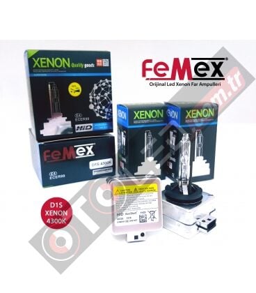 FEMEX XenStart HID D1S XENON OTO AMPUL 4300K SET (2 ADET)