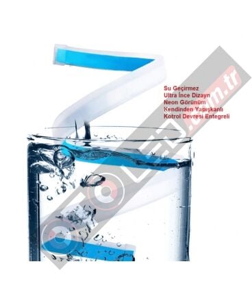 Selamlamalı Far Kaşı Gündüz Ledi Audi Stil Kayar Sinyalli Flexible Neon Led Beyaz-Sarı 60cm