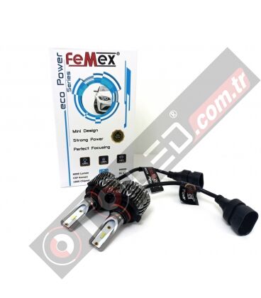 Femex Eco Power CSP Chipset HB4 9006 Led Xenon Led Headlight