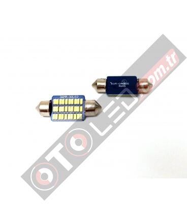 FEMEX Premium 4014 Chipset 21smd Sofit C10W Led Ampul 36mm