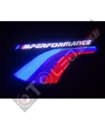M Performance Logo BMW Araçlar İçin Orjinal Geçmeli Soketli Kapı Altı Led Logo