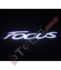 Ford Focus Araçlar İçin Pilli Yapıştırmalı Sensörlü Kapı Altı Led Logo