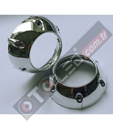 Bi-Xenon / Bi-Led Mercek Kapağı 3 Inc Uyumlu Far Mercek Kapağı Model 7
