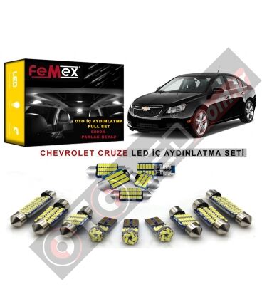 Chevrolet Cruze LED İç Aydınlatma Ampul Seti FEMEX Parlak Beyaz