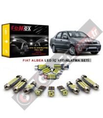 Fiat Albea LED İç Aydınlatma Ampul Seti FEMEX Parlak Beyaz