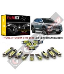 Hyundai Tucson 2016 Sonrası LED İç Aydınlatma Ampul Seti FEMEX Parlak Beyaz