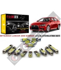 Mitsubishi Lancer 2008 Sonrası LED İç Aydınlatma Ampul Seti FEMEX Parlak Beyaz