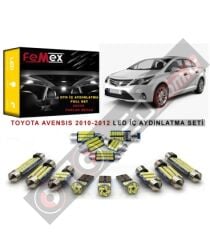 Toyota Avensis 2010-2012 LED İç Aydınlatma Ampul Seti FEMEX Parlak Beyaz