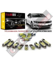 Volkswagen Passat B8 LED İç Aydınlatma Ampul Seti FEMEX Parlak Beyaz