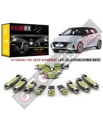 Hyundai i20 2021 LED İç Aydınlatma Ampul Seti FEMEX Parlak Beyaz